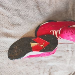 Size 5.5 hot 🔥  pink jordans